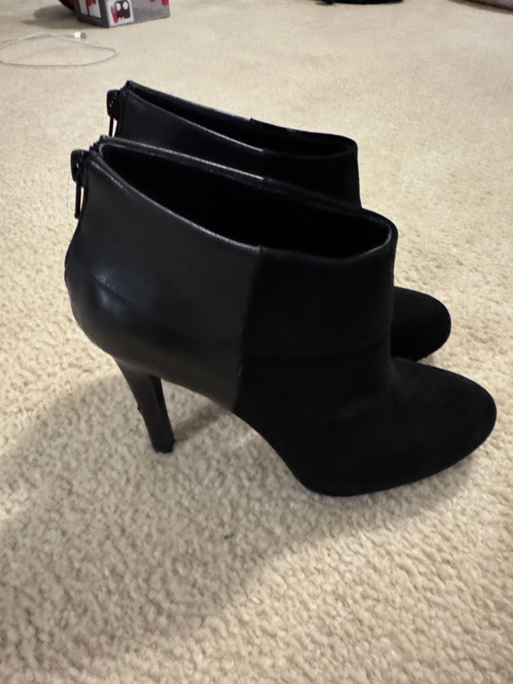 Jessica Simpson Black Women's Ankle Booties with Stiletto Heel